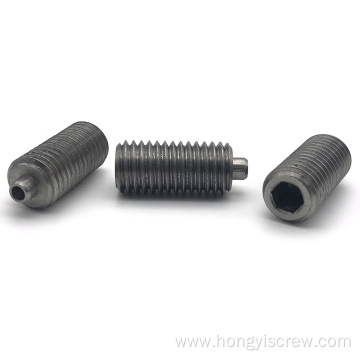 DIN915Stainless Steel Hex Socket Set Screws Dog Point